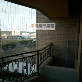 宇奇隱形鐵窗-新北哈洛德-杆外