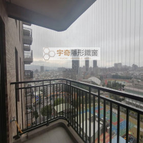 宇奇隱形鐵窗-新北昇陽文薈-杆外